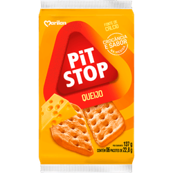 BISCOITO MARILAN PIT STOP 137G QUEIJO